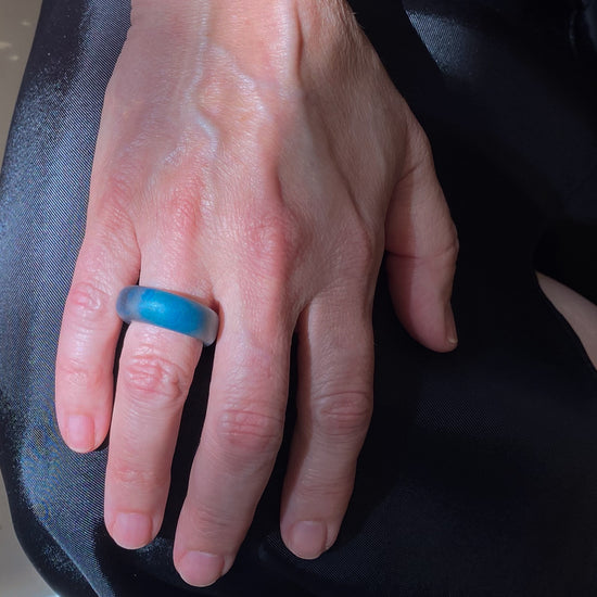 Hinge Designs Slim Trollite Ring