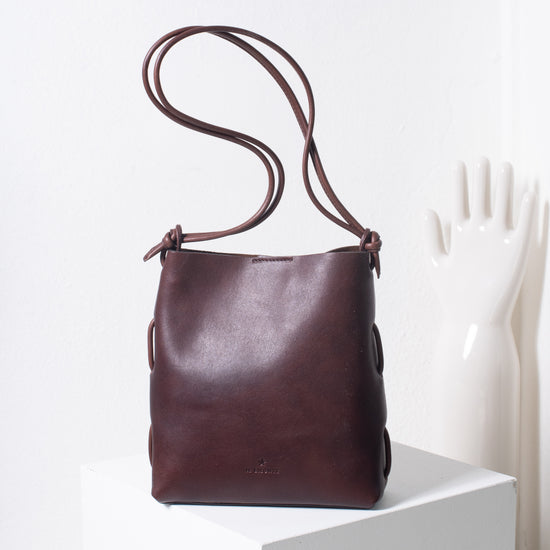 Il Bisonte "Snodo" Shoulder Bag (dark chocolate)