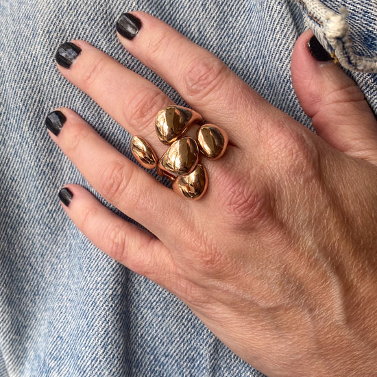 Monica Castiglioni Bombati 07D Bronze Ring