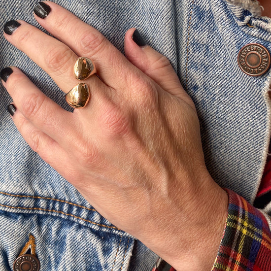 Monica Castiglioni Bombati 07B Bronze Ring