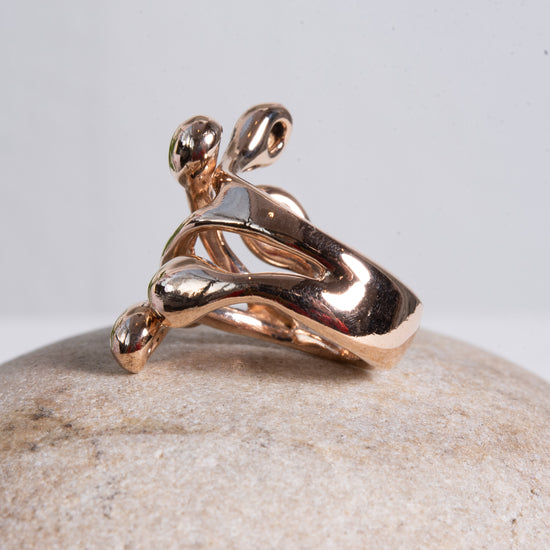 Monica Castiglioni Pepite 10 Bronze Ring