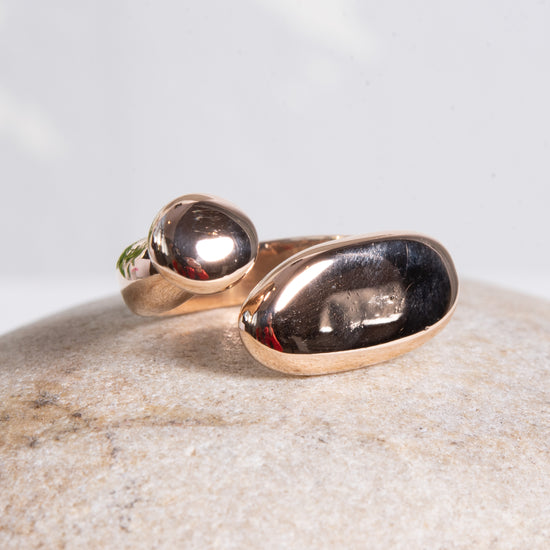 Monica Castiglioni Pepite 59 Bronze Ring