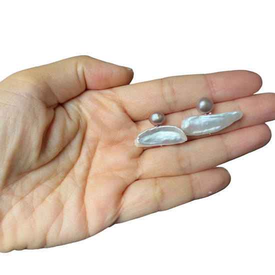 Myoju 18K Gold Mizumi Zen Earrings