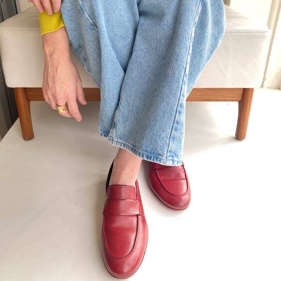 Officine Creative "Blair" Slip On ( Red Dahlia)