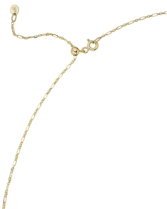 Métier 9k Gold Roma Necklace w/Dala Lucky Lantern