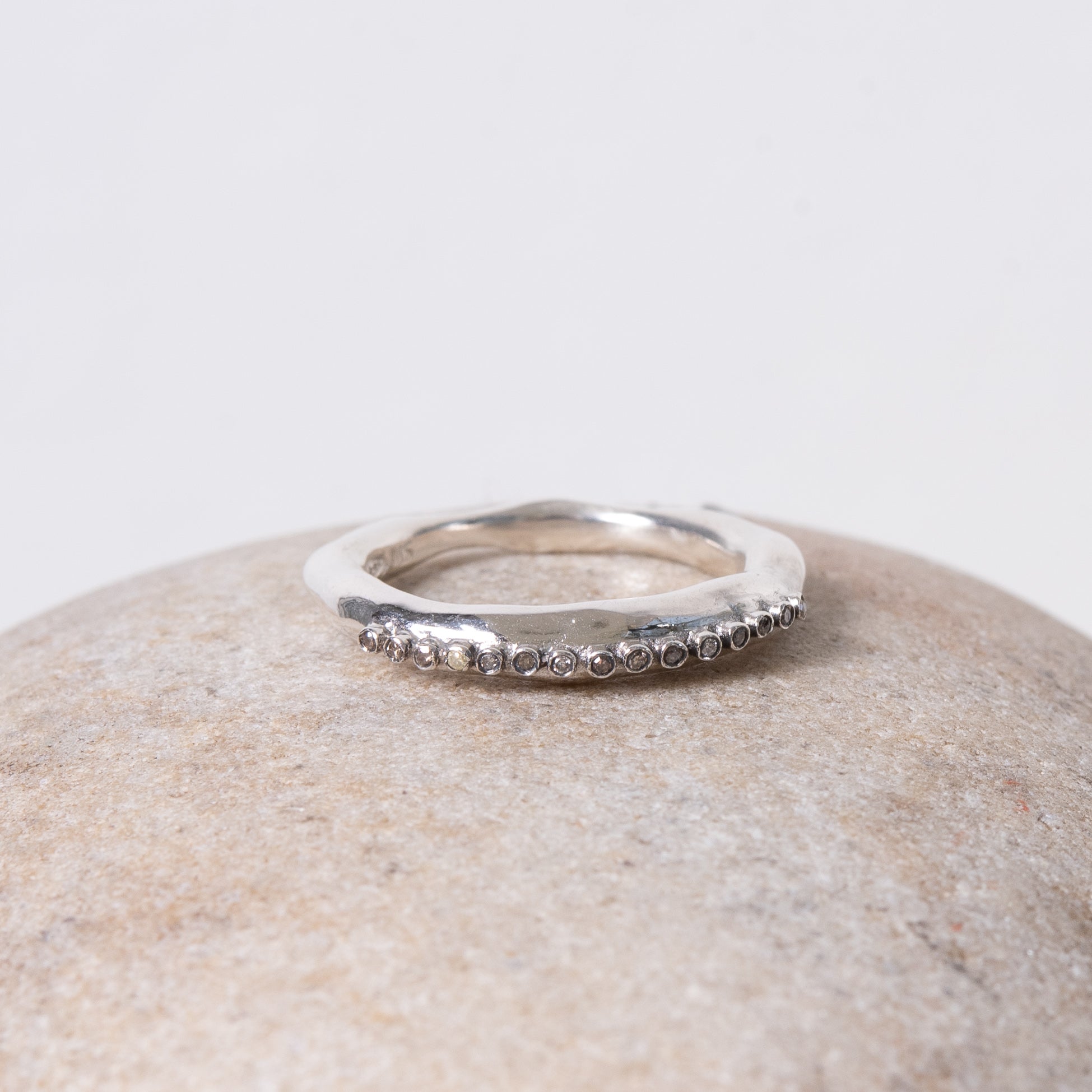 Rosa Maria BRENNON Ring シルバーxダイアモンド 12号 Rosa Maria 