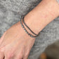 Rusty Thought Twisted Cuff & Chain Bracelet