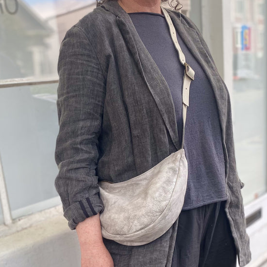 Shoto Asia Cross Body Bag (stone wash grey)