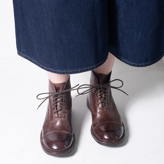 Shoto Lace Boot (chocolate brown)