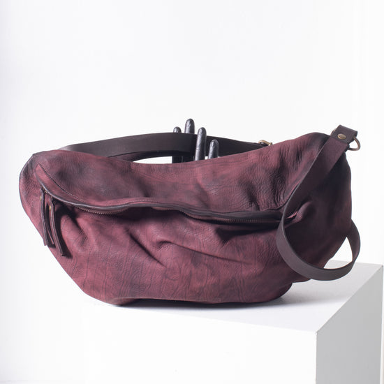 Shoto Marsu Crossbody Bag (washed prune)