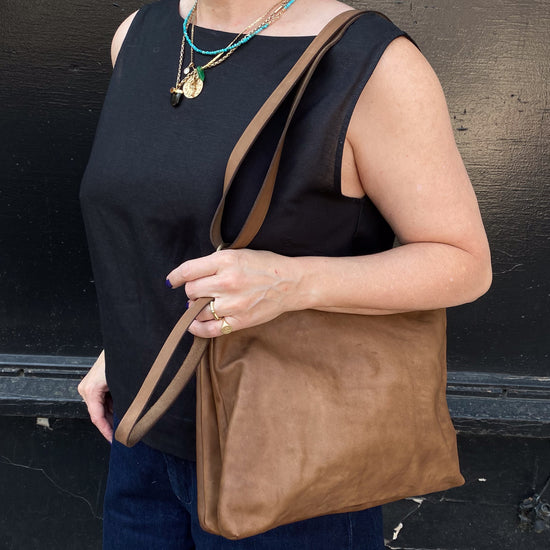 Shoto Lea Shoulder Bag (milk chocolate)