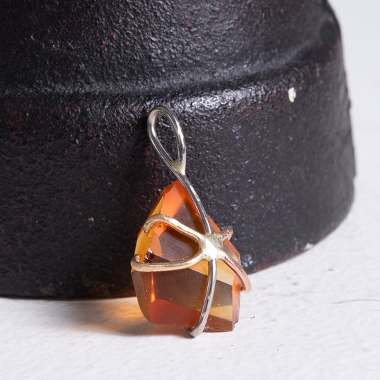 Variance Objects Medium/Large Citrine & 14k Gold Pendant