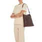 Il Bisonte Medium Convertible Shoulder Bag (dark chocolate)