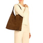Il Bisonte "Le Laude" Shoulder Bag (chocolate suede)