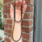 Stone Cache Black Tourmaline Gemstone Necklace
