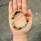 Stone Cache Chunky Gemstone Bracelet "Autumn Leaves"
