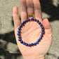 Stone Cache Lapis Gemstone Stretch Bracelet