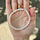Stone Cache Freshwater Pearl Gemstone Stretch Bracelet