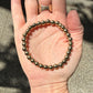 Stone Cache Golden Pyrite Gemstone Stretch Bracelet