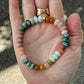 Stone Cache "Desert Bloom" Gemstone Stretch Bracelet