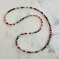 Stone Cache Earthy Mixed Gemstone Necklace 