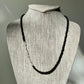 Stone Cache Matte Onyx & Herkimer Diamond Gemstone Necklace