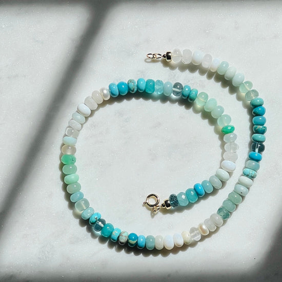 Stone Cache "Caribbean" Gemstone Necklace