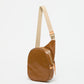 Jack Gomme Asymmetric Kangaroo Bag (cigar)