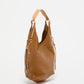Jack Gomme Sand Coated Linen Shoulder Bag (cigar)