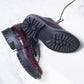 Moma Chunky Brogue  (Wine Patent Leather)
