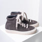 Moma Suede Hi Top Sneaker (graphite suede)