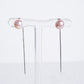 Myoju Shibu Kosen Silver & Pearl earrings