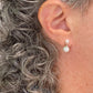 Myoju Shibui Pearl Stud Earrings