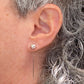 Myoju Shibu Kosen Silver & Pearl earrings