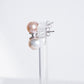 Myoju Shibui Pearl Stud Earrings