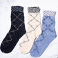 Antipast Socks "Semi-Sheer Argyle"