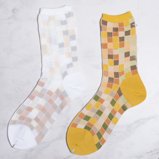 Antipast Cotton "Colorful Tiles" Socks