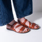 Brador Strappy Sandal (whiskey)