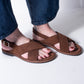 Brador Chocolate Suede Sandal