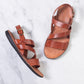 Brador Strappy Sandal (whiskey)