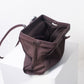 Christian Peau Medium Hinged Shoulder Bag (chocolate brown)