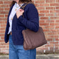 Christian Peau Medium Doctor Shoulder Bag (chocolate)