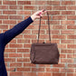 Christian Peau Medium Doctor Shoulder Bag (chocolate)