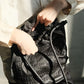 Christian Peau LG Stitched Bucket Bag (black)