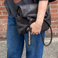 Christian Peau Large Hinged Shoulder Bag (black)