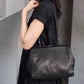 Christian Peau Medium Hinged Shoulder Bag (black)