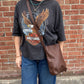 Christian Peau Medium Crossbody Bag (chocolate brown)