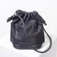 Christian Peau Small Stitched Bucket Bag (black)