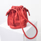 Christian Peau Small Stitched Bucket Bag (vermillion)