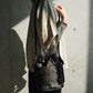 Christian Peau Small Stitched Bucket Bag (black)